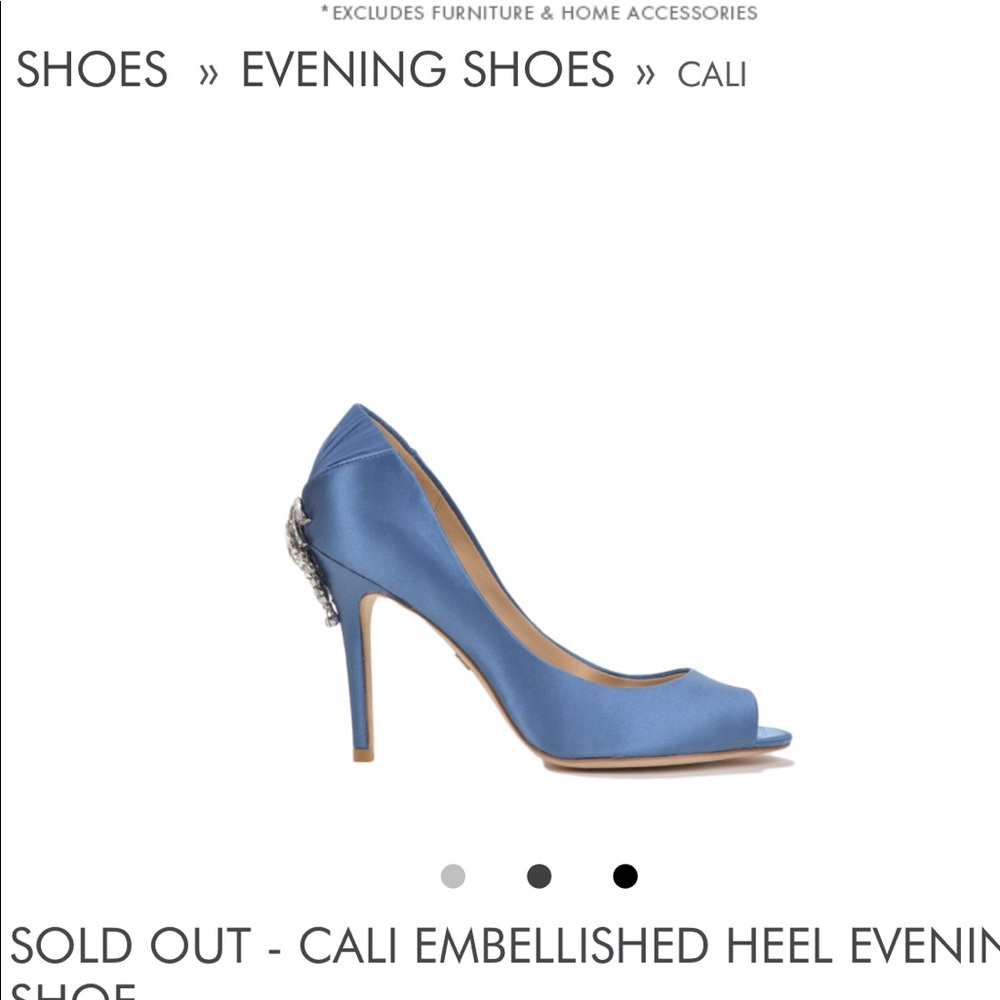 Size 7 never worn Badgley Mischka heels
